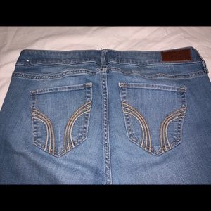 Hollister ripped jeans